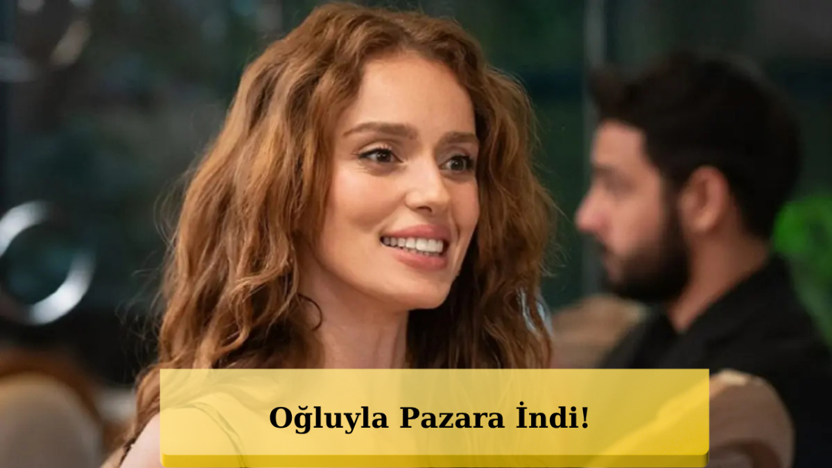 Bestemsu Özdemir Oğluyla Pazarda! “Pazar Bebesi” Olay Oldu