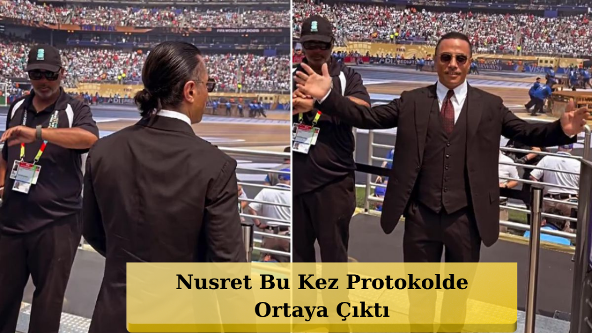 Nusret Dünya Kupası Finaline Damga Vurdu! Yine Çok Konuşuldu