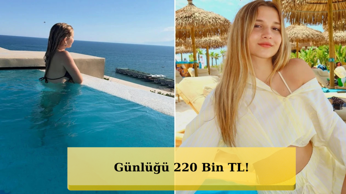 Genç Oyuncu Ecrin Su Çoban'dan Servet Değerinde Tatil Kaçamağı!