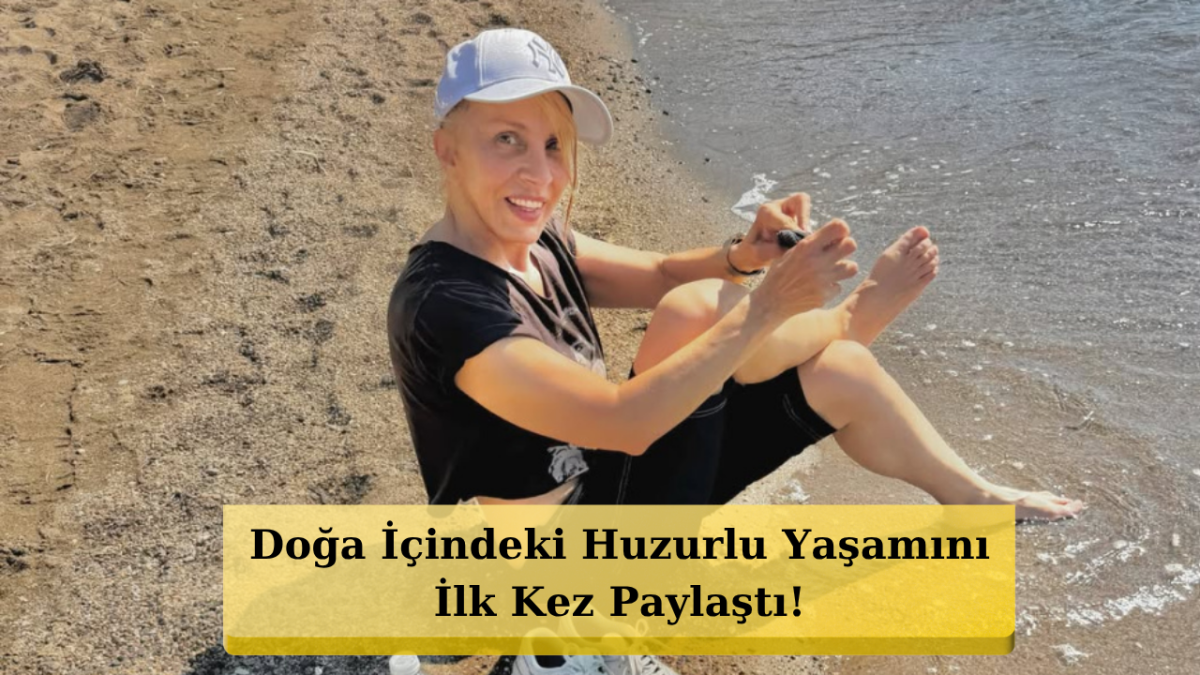 Sertab Erener'in Bodrum Cenneti! Eşi Emre Kula İle Barbekü Keyfi!